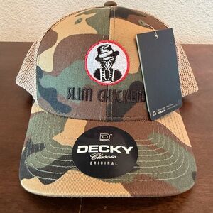 Slim Chickens Camouflage Baseball Cap
